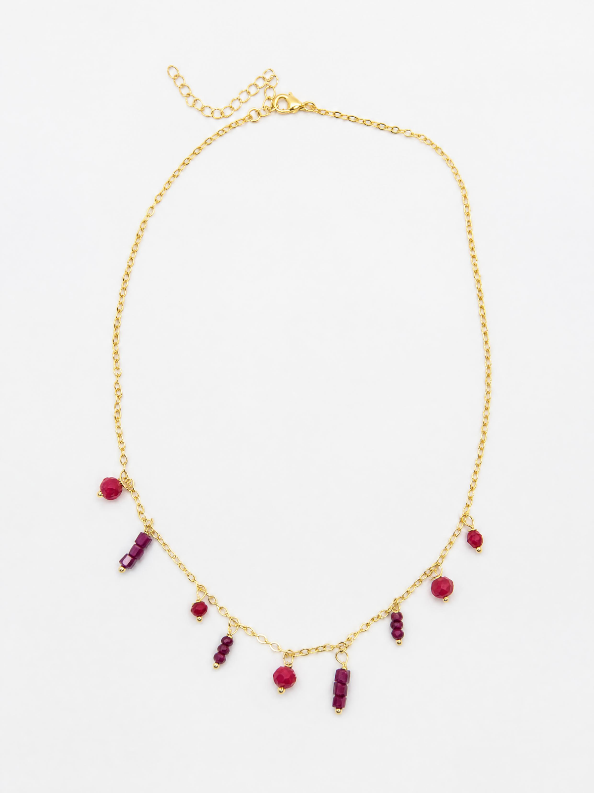 Red crystal chocker Neck-26001